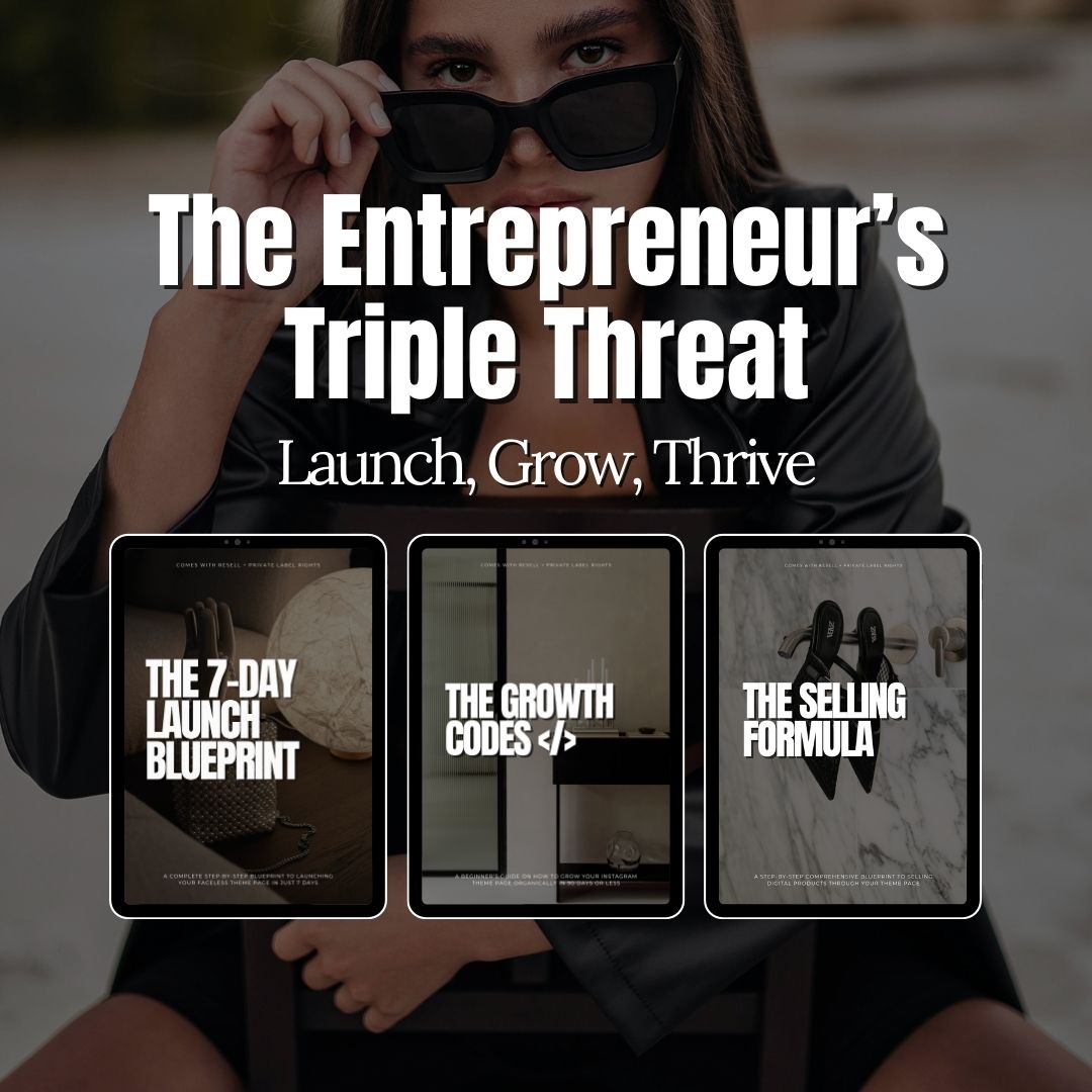 The Entrepreneur’s Triple Threat: Launch, Grow, Thrive