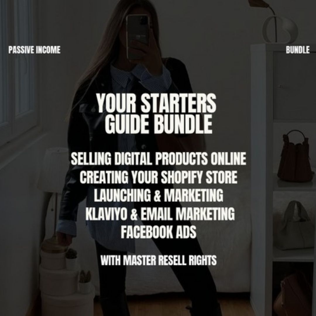 Your Digital Product Starter Guide Bundle