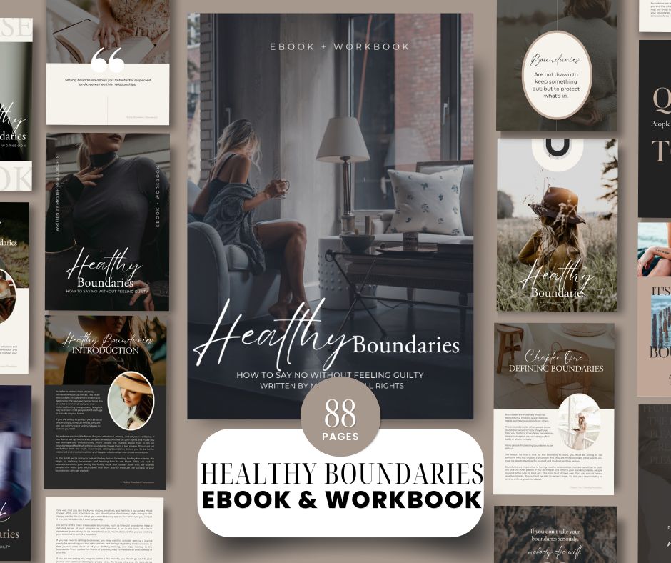 Healthy Boundaries Ebook + Workbook