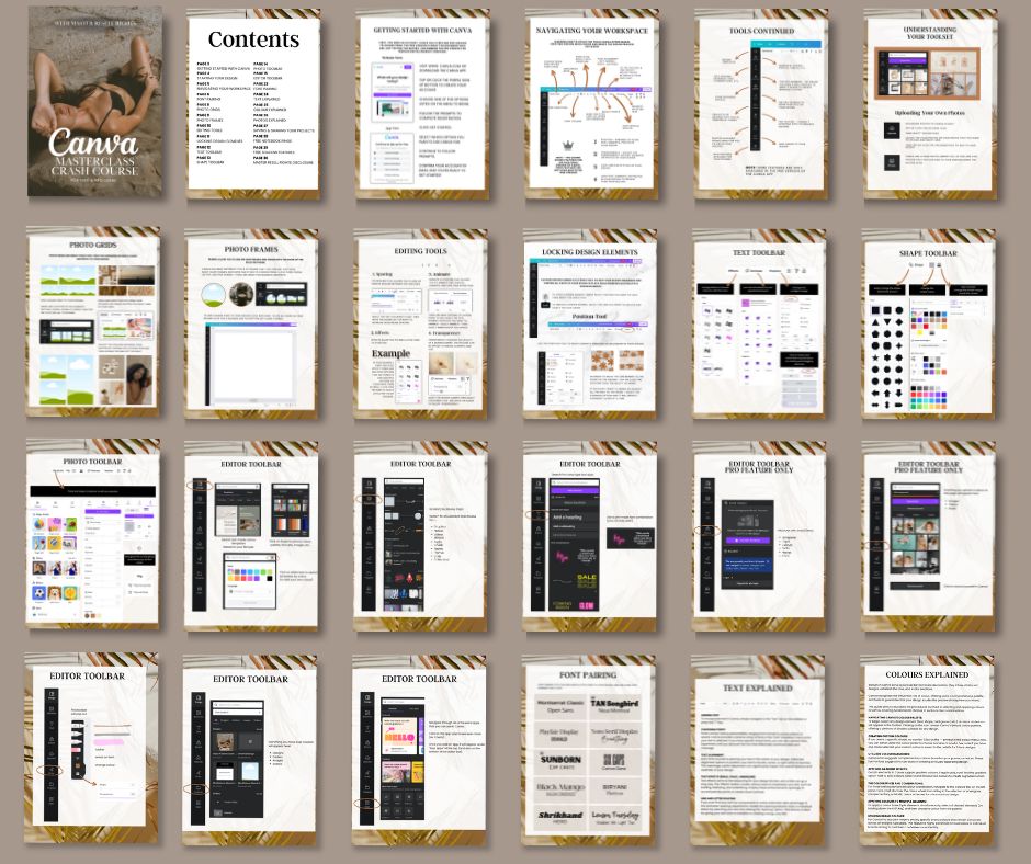 Canva Crash Course Ebook