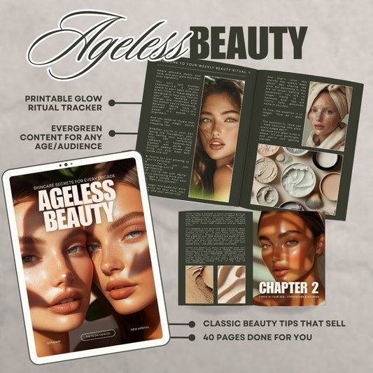 The Glow Lab Co. Skincare Collection – Ageless Beauty eBook