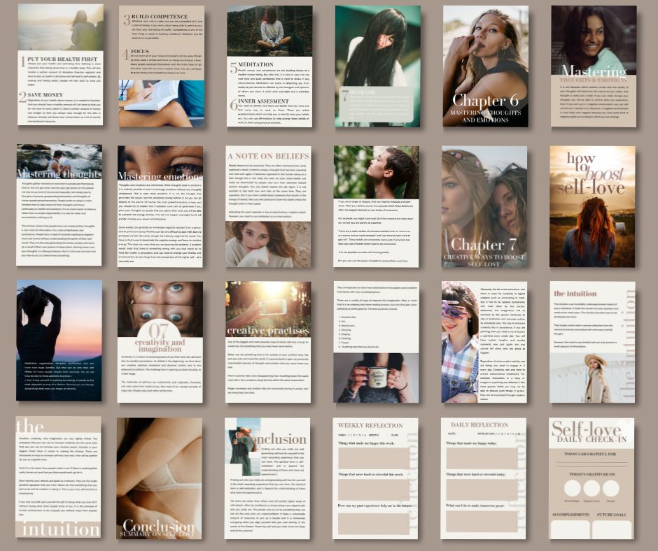 Self-Love Ebook + Workbook